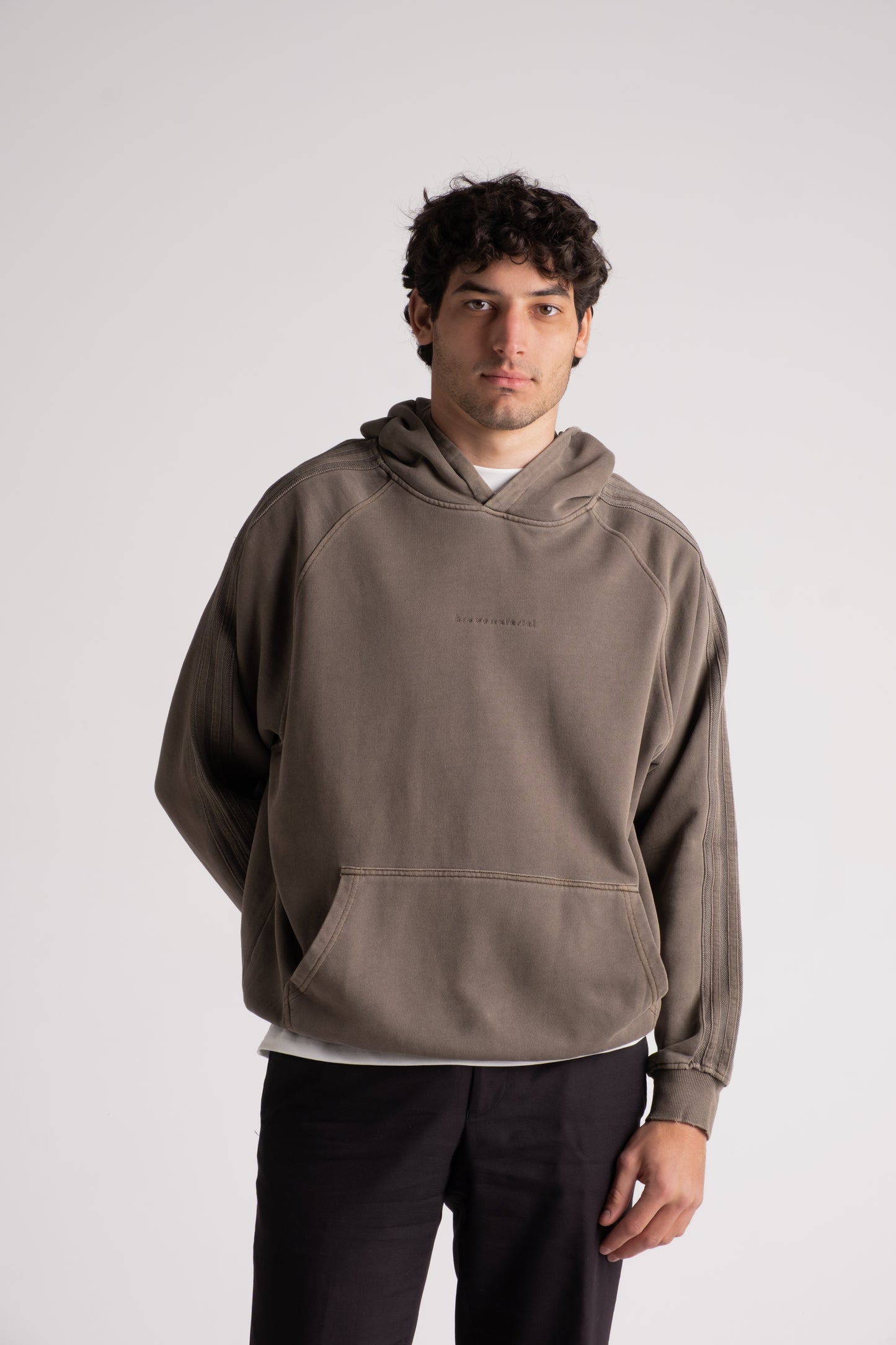 Washed Stripe Hoodie