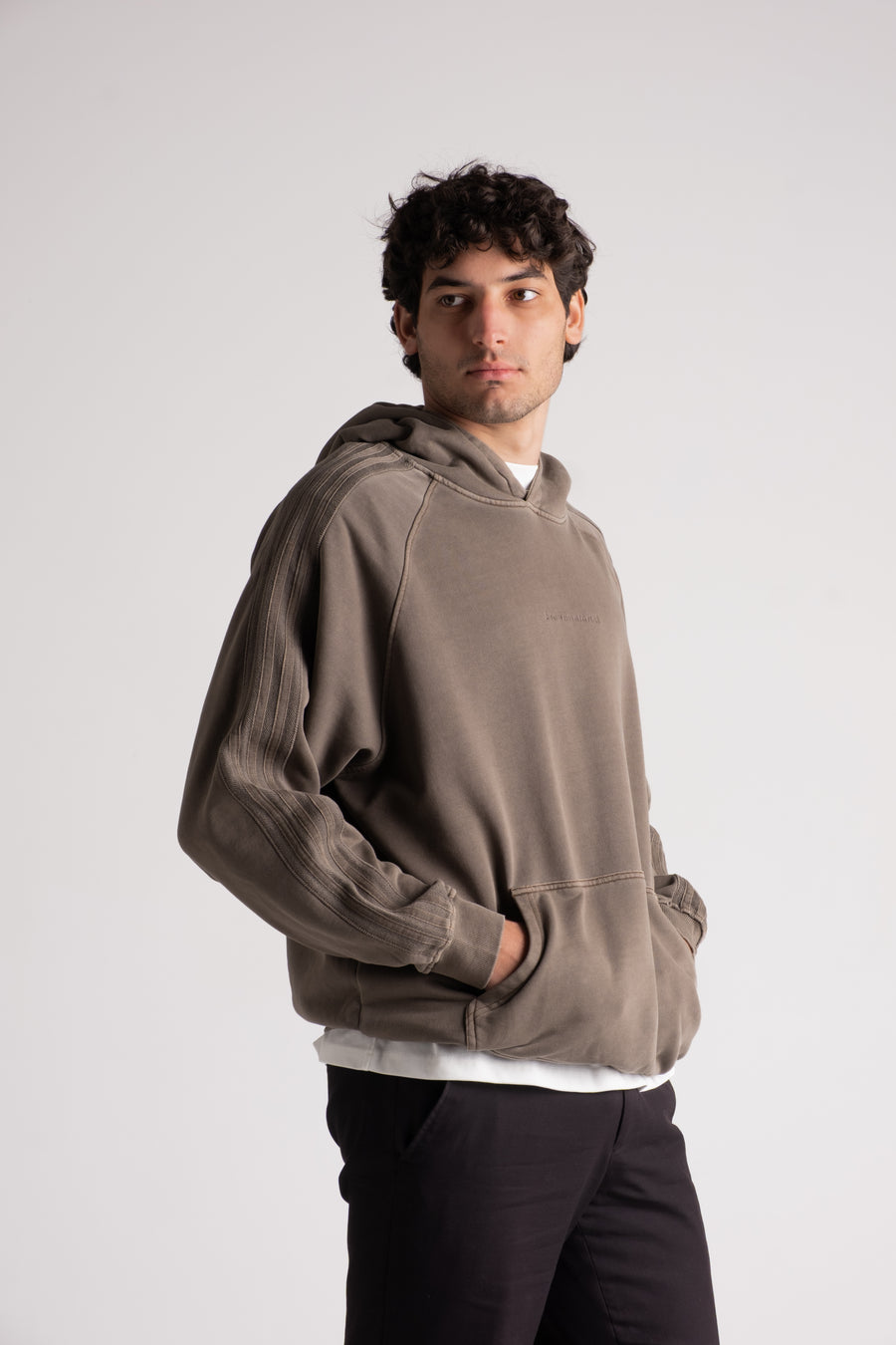 Washed Stripe Hoodie