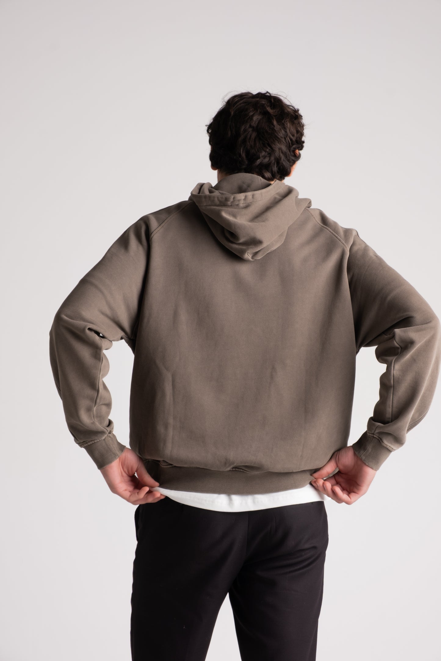 Washed Stripe Hoodie