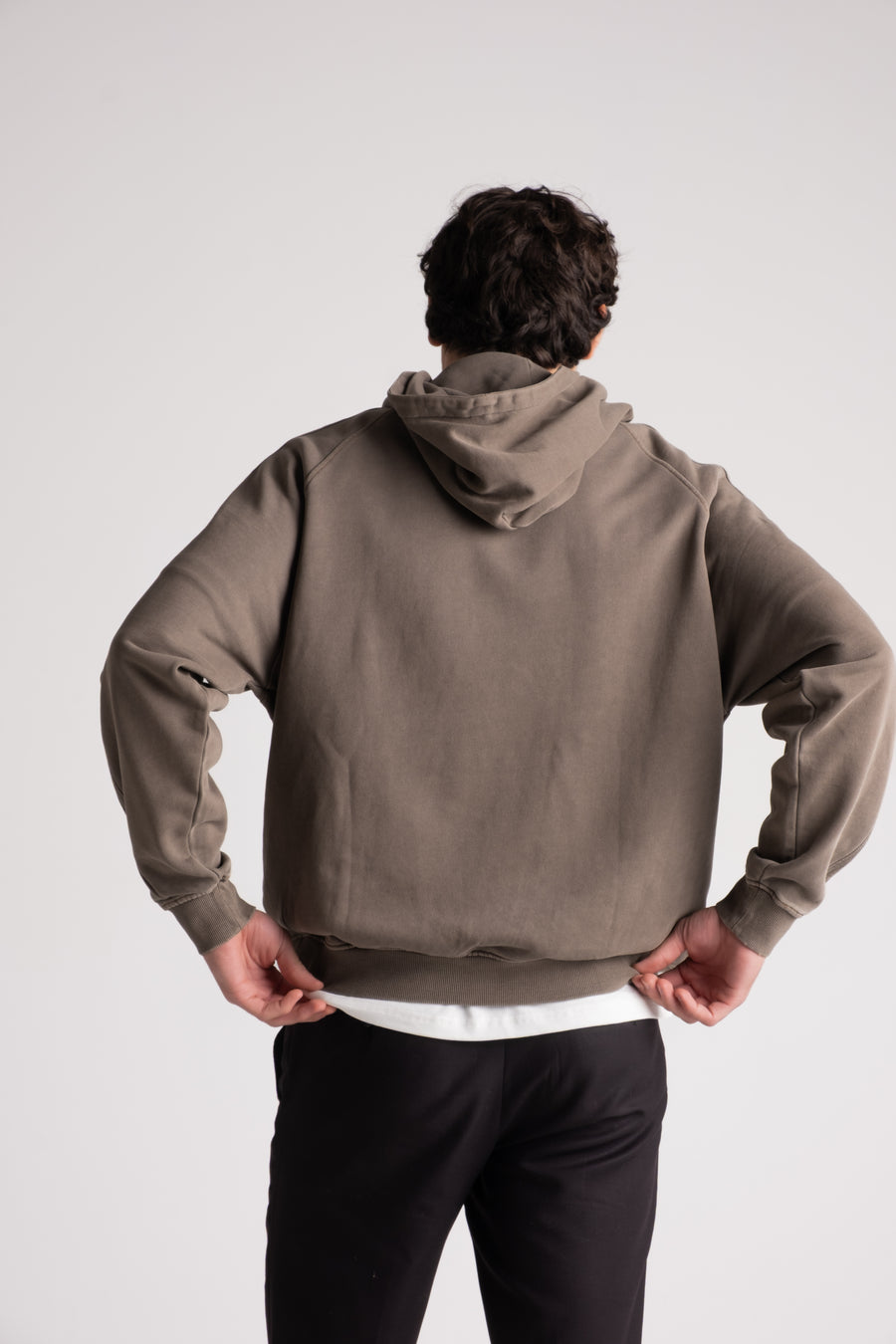 Washed Stripe Hoodie