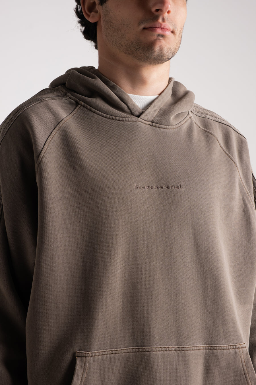 Washed Stripe Hoodie