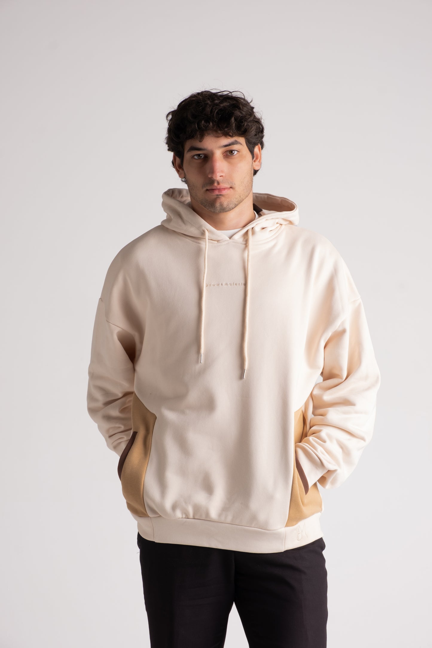 Camel Patch Hoodie