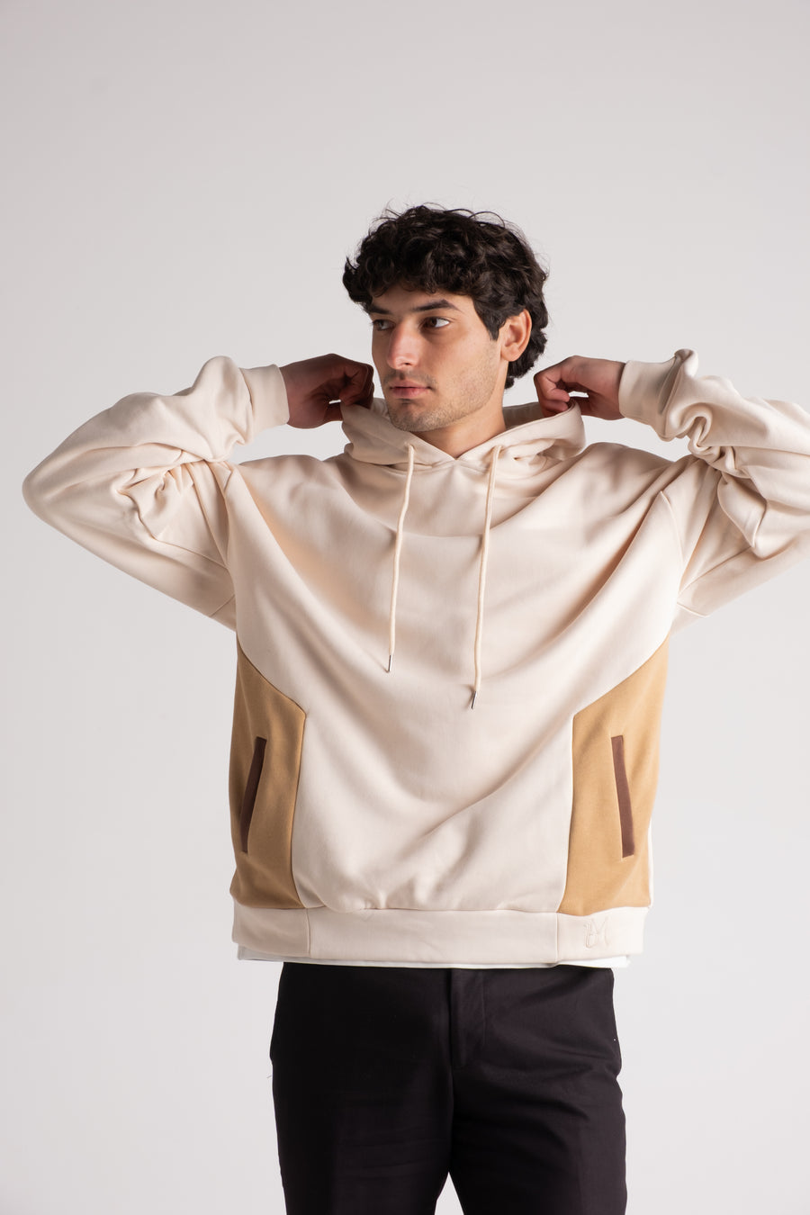 Camel Patch Hoodie
